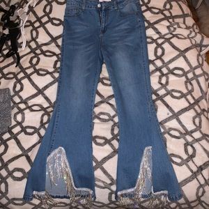bedazzled jeans
